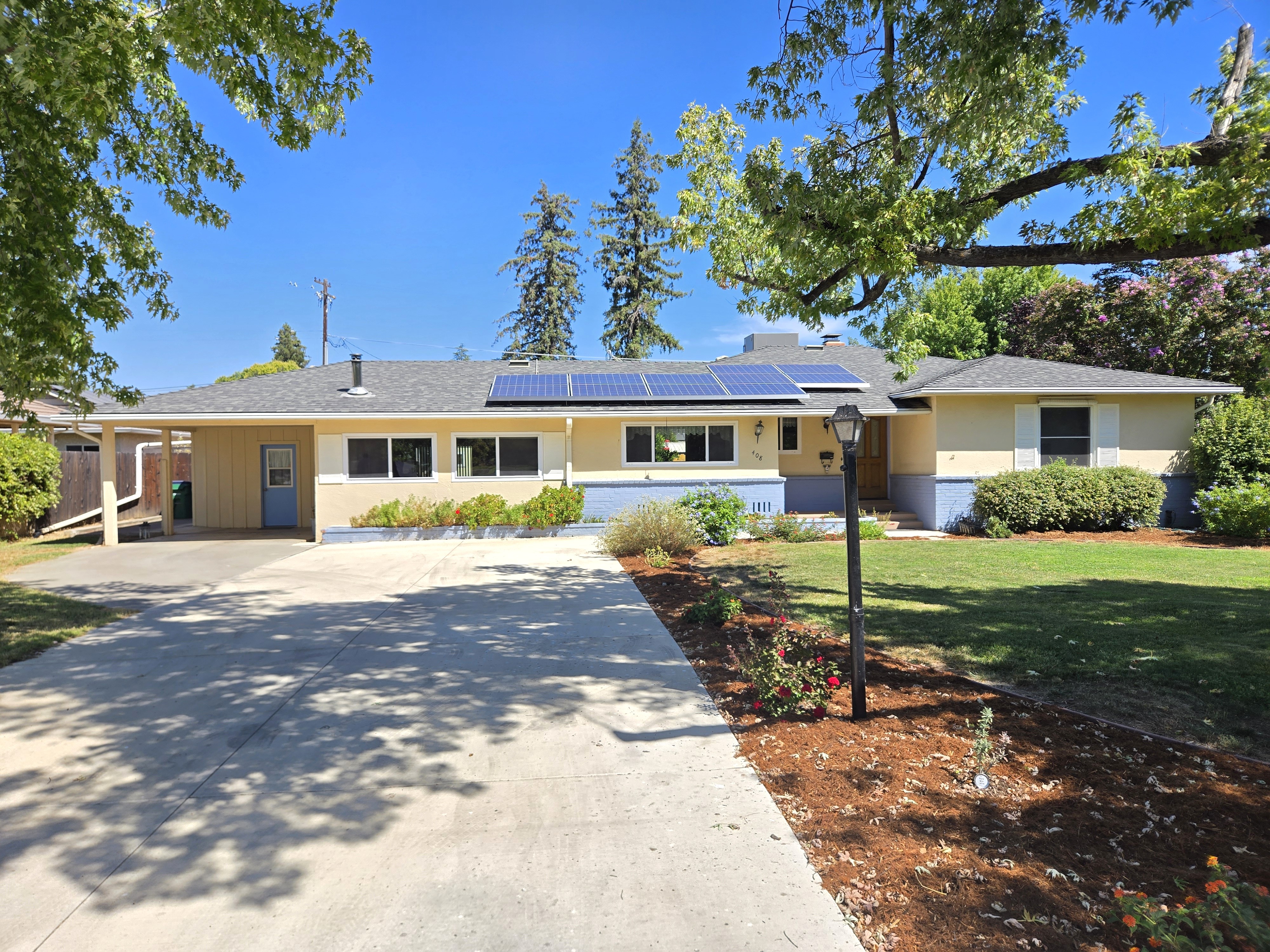 Northern California home with mature trees, sold by Luke Edmondson